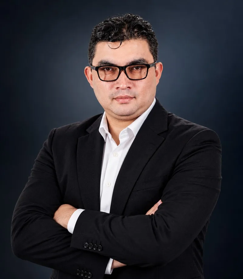 Ing. Fernando Aguilar Echeverría, perito eléctrico de ENELFAG